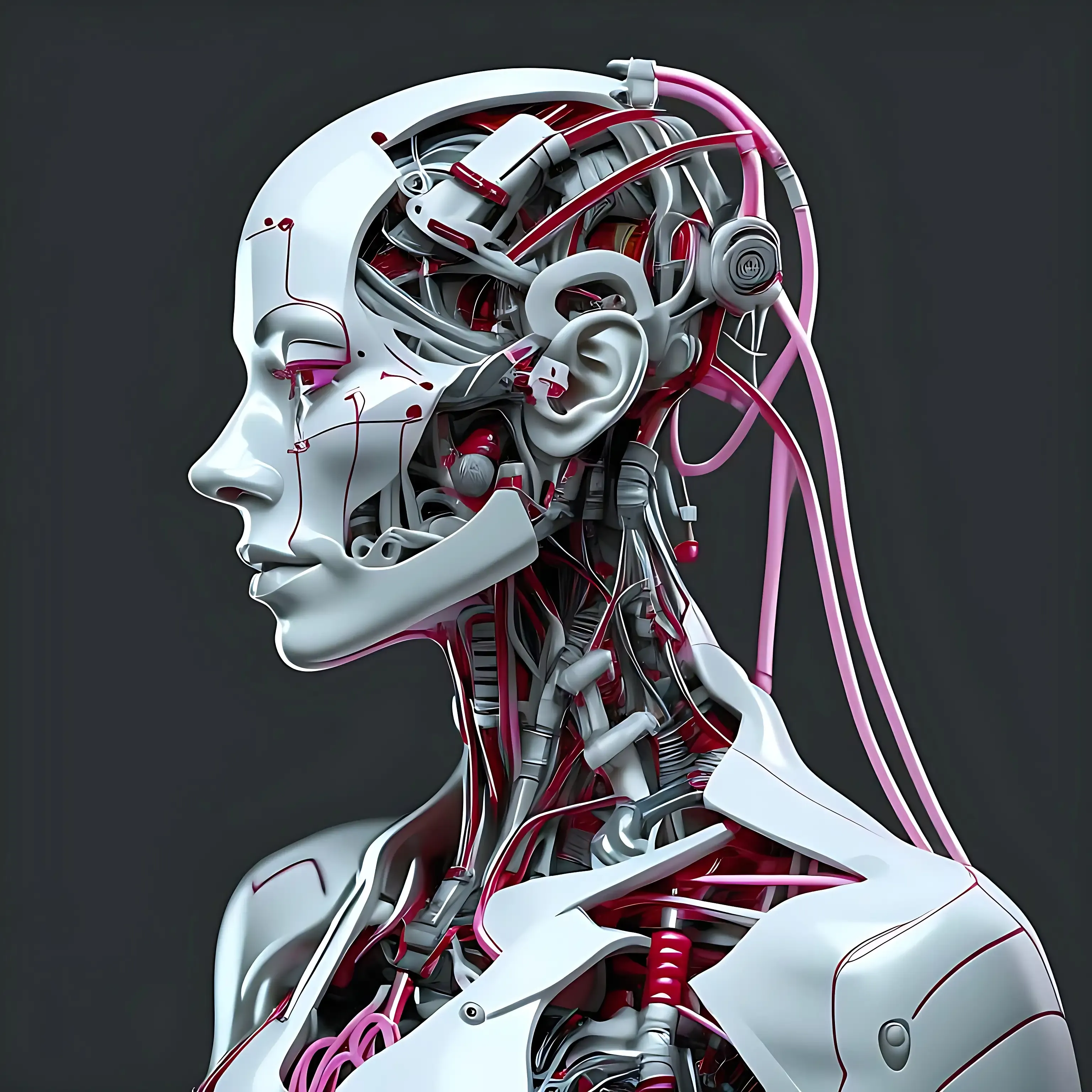 AI-generated fantasy character portrait with dramatic lighting